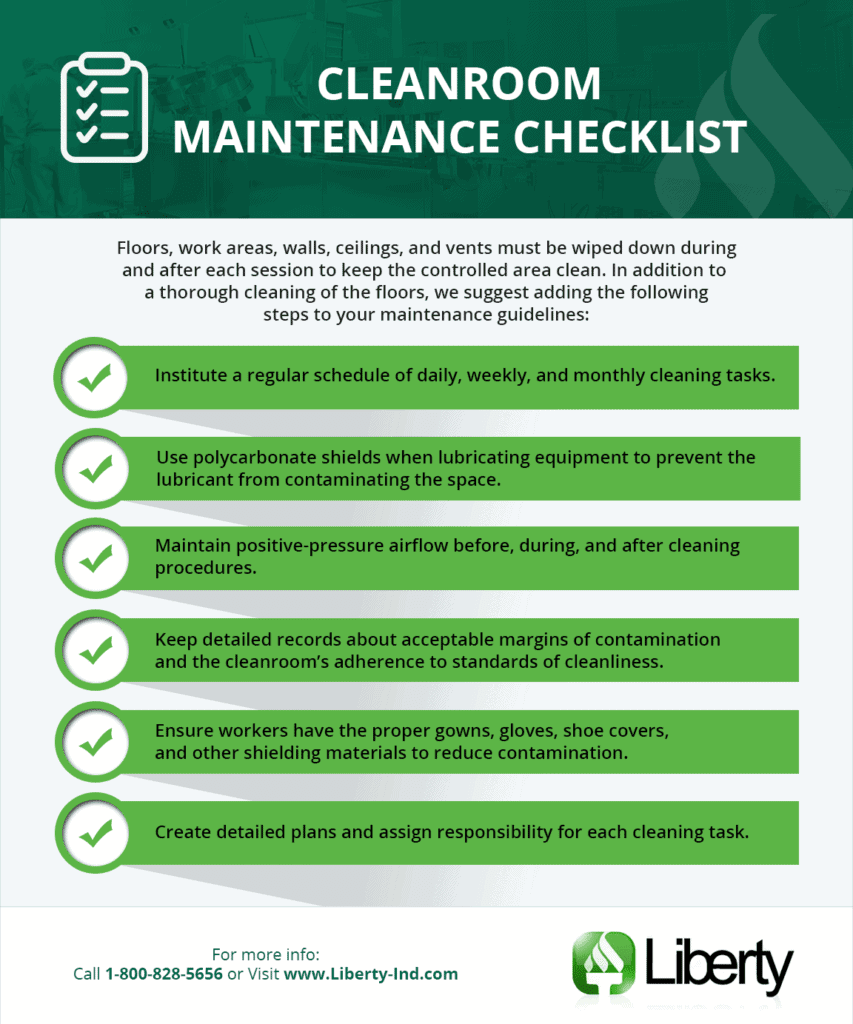 A Guide To Cleanroom Cleaning & Maintenance | Liberty Industries